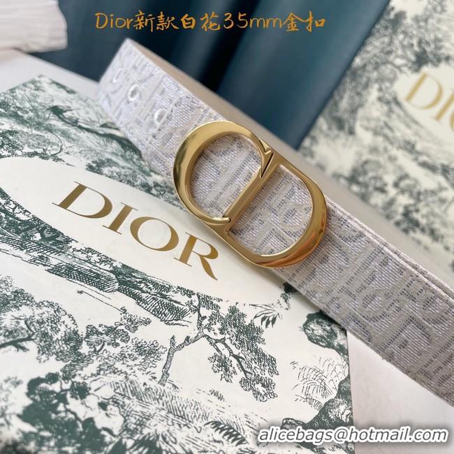 Best Price Dior calf leather 35MM BELT 2809