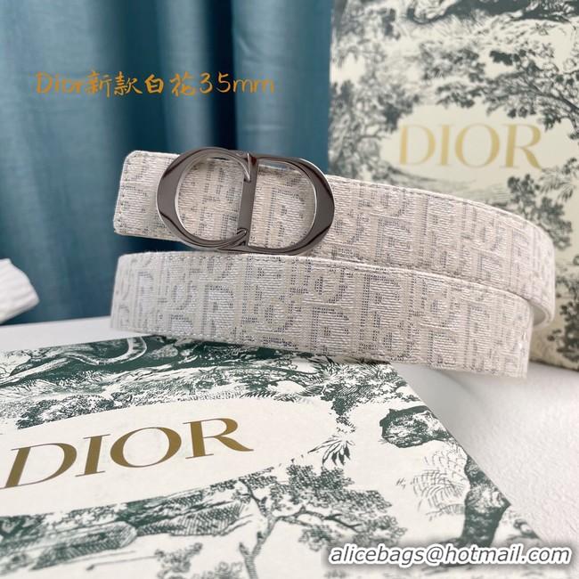 Good Looking Dior calf leather 35MM BELT 2810