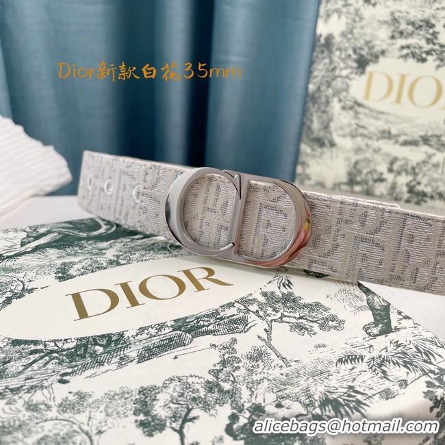 Good Looking Dior calf leather 35MM BELT 2810