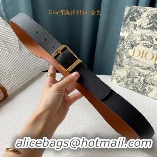 Youthful Dior calf leather 35MM BELT 2812