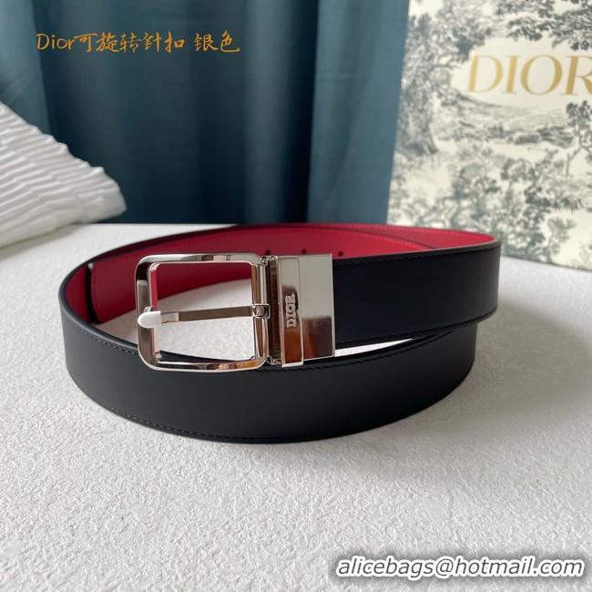 Stylish Dior calf leather 35MM BELT 2813