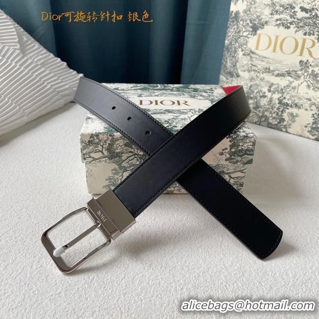 Stylish Dior calf leather 35MM BELT 2813