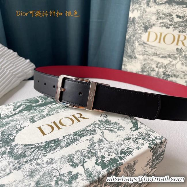 Stylish Dior calf leather 35MM BELT 2813