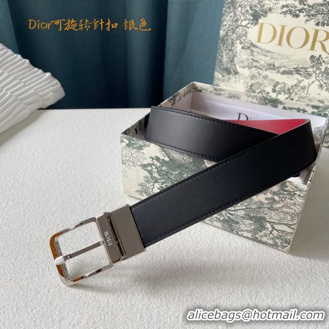 Stylish Dior calf leather 35MM BELT 2813