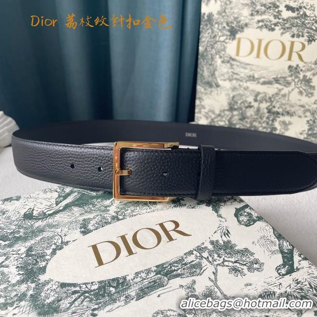 Sumptuous Dior calf leather 35MM BELT 2816