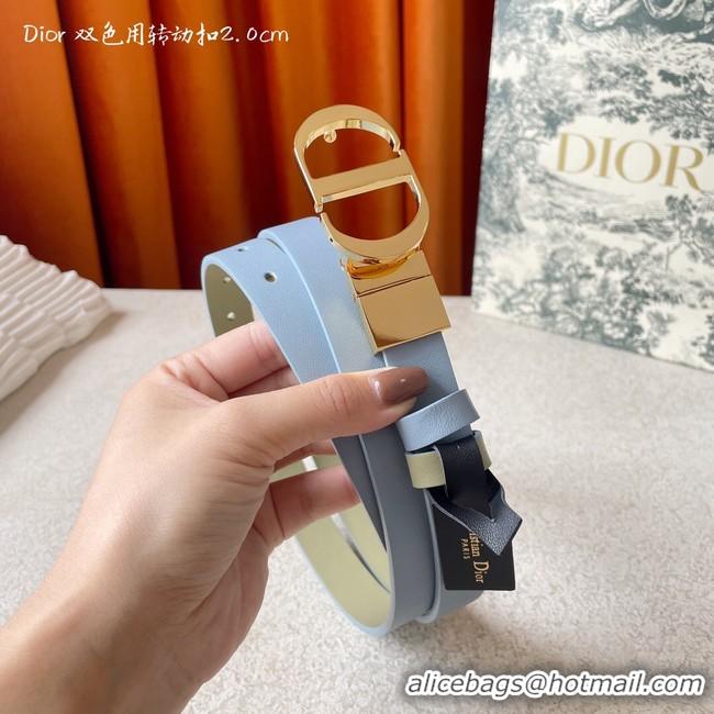 Hot Style Dior 20MM Leather Belt 7102-3