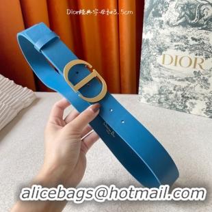 Fashion Dior 35MM Leather Belt 7103-1