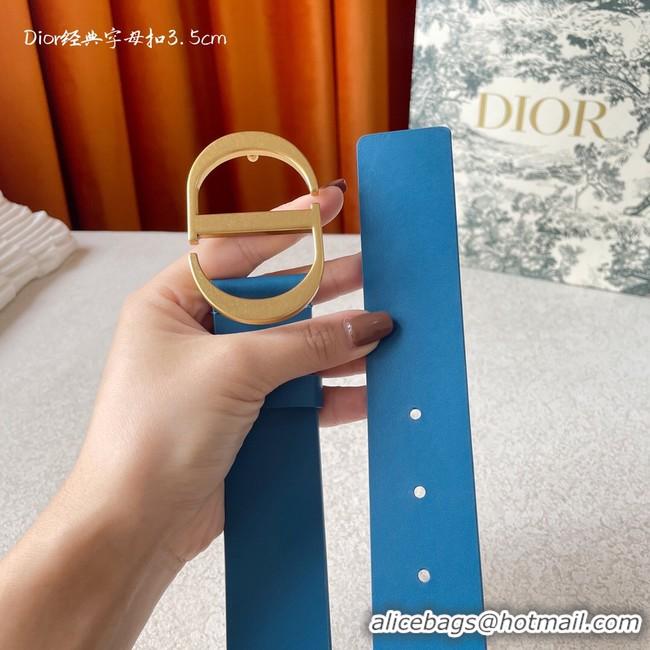 Fashion Dior 35MM Leather Belt 7103-1