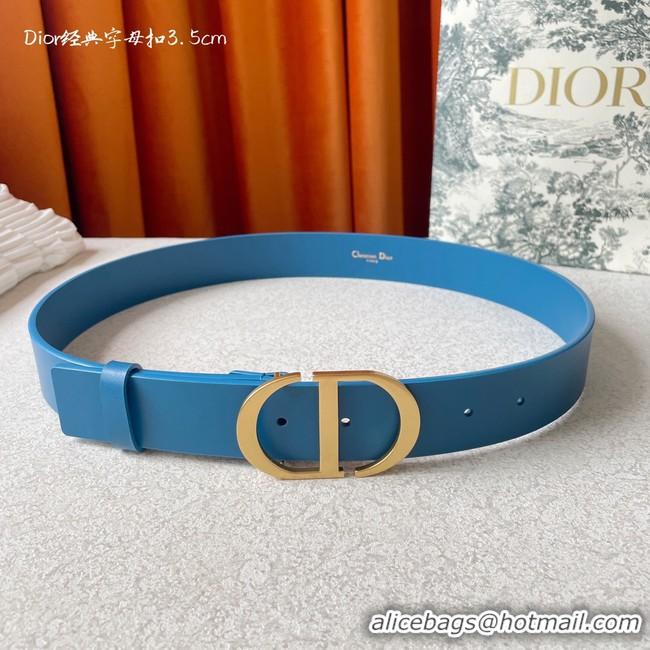 Fashion Dior 35MM Leather Belt 7103-1