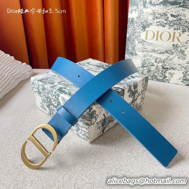 Fashion Dior 35MM Leather Belt 7103-1