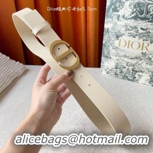 Classic Dior 35MM Leather Belt 7103-2