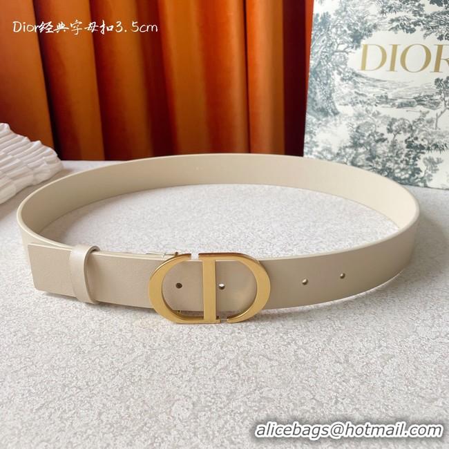 Classic Dior 35MM Leather Belt 7103-2