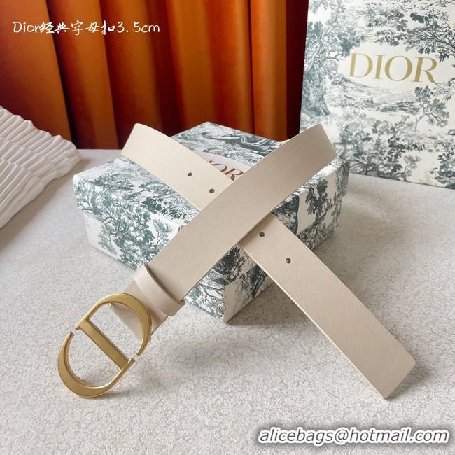 Classic Dior 35MM Leather Belt 7103-2