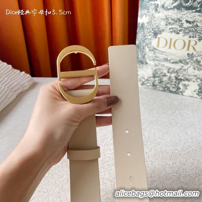 Classic Dior 35MM Leather Belt 7103-2