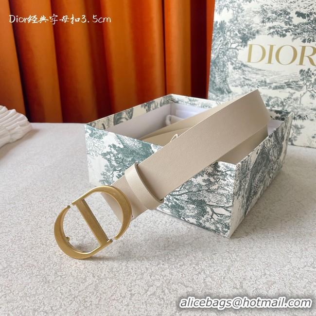 Classic Dior 35MM Leather Belt 7103-2