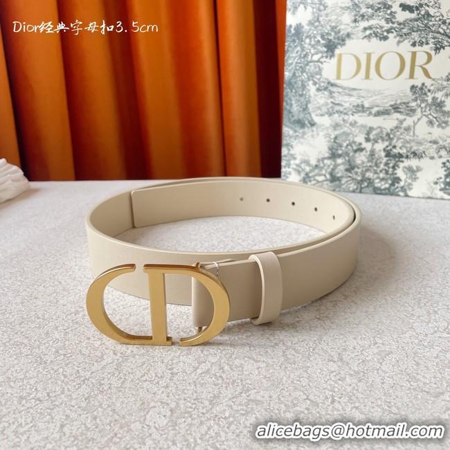 Classic Dior 35MM Leather Belt 7103-2