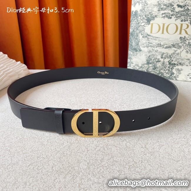 Lower Price Dior 35MM Leather Belt 7103-3