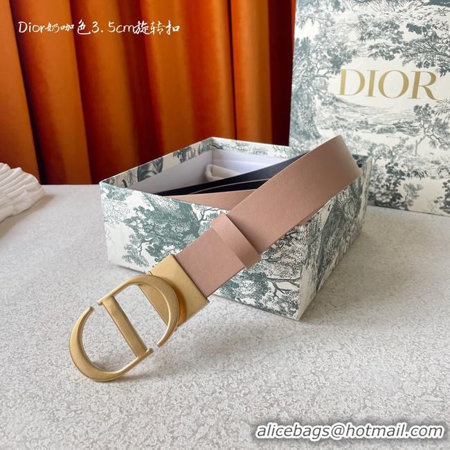 Sophisticated Dior 35MM Leather Belt 7103-5