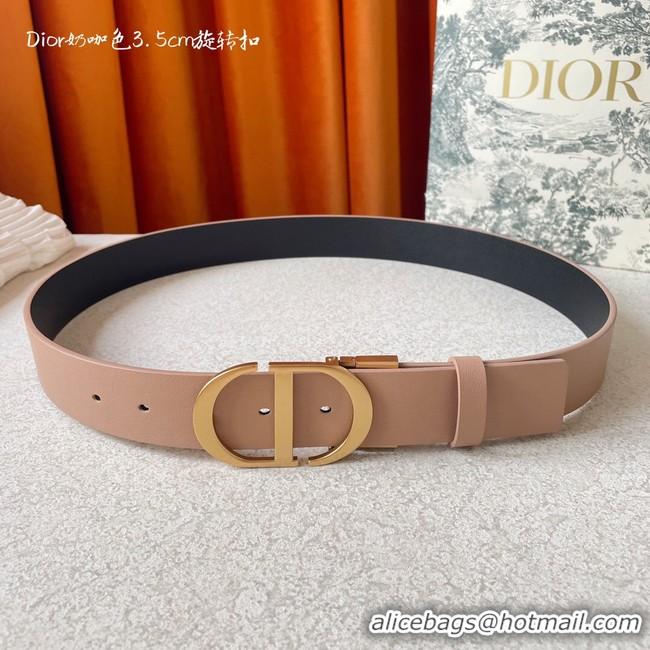 Sophisticated Dior 35MM Leather Belt 7103-5