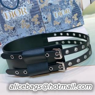 Luxury Dior 80MM Leather Belt 7111-1