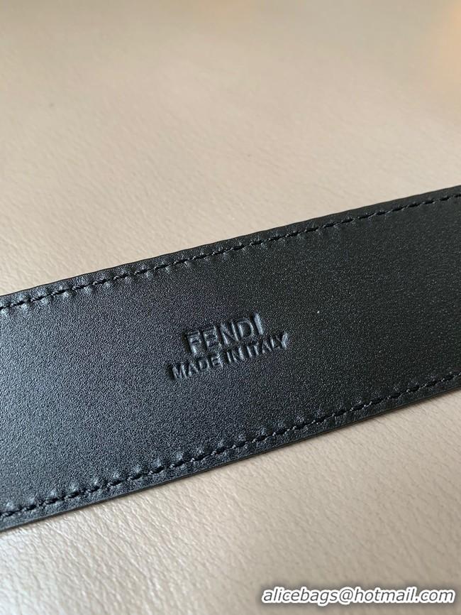 Expensive Fendi 34MM Leather Belt 7113-1