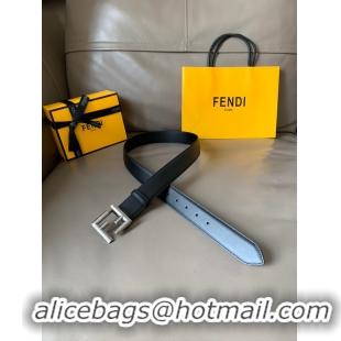 Stylish Fendi 34MM Leather Belt 7113-2