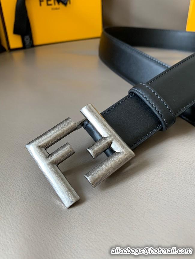 Stylish Fendi 34MM Leather Belt 7113-2