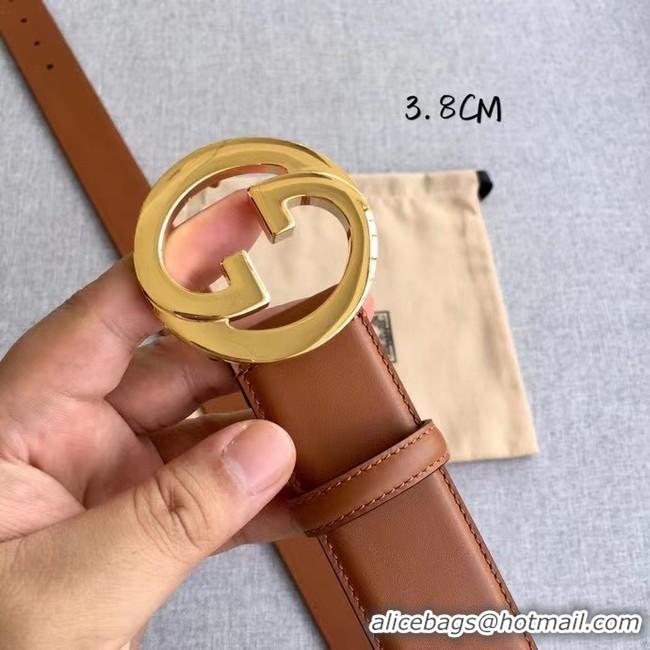 Best Product Gucci Blondie 38MM leather belt 703147-1