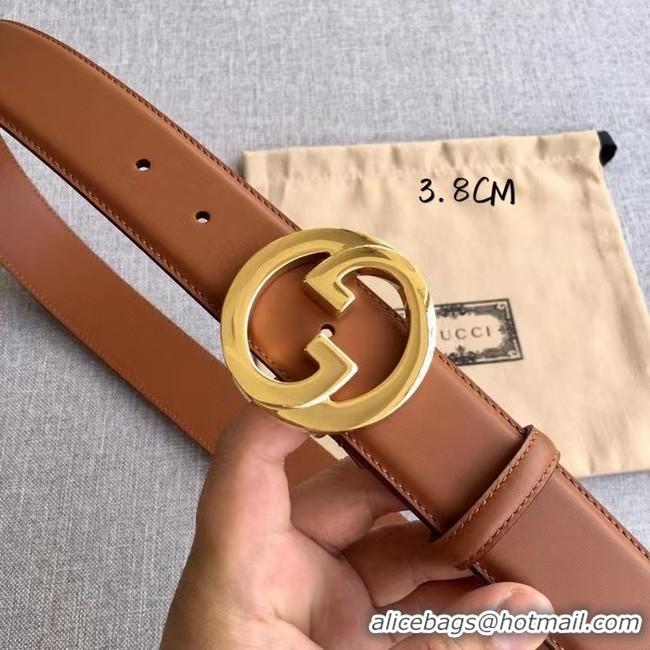 Best Product Gucci Blondie 38MM leather belt 703147-1