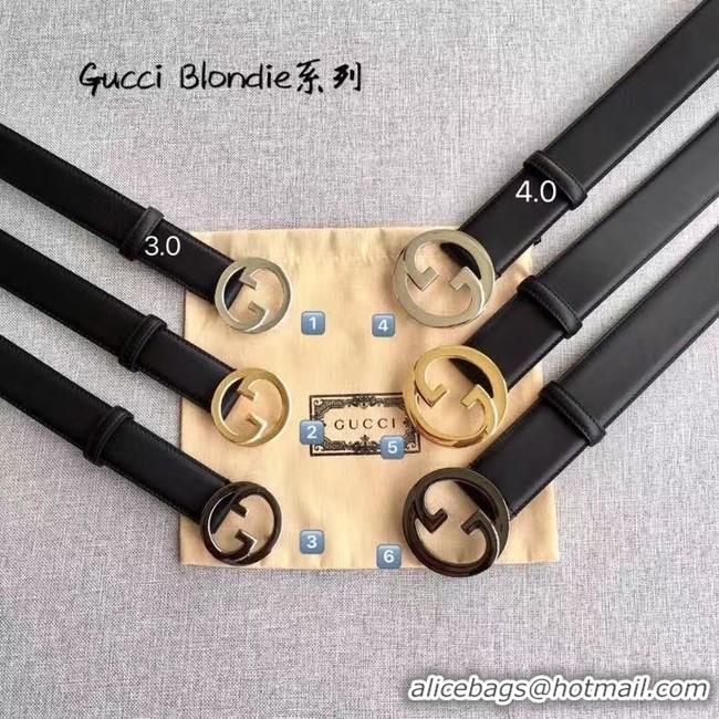 Luxury Gucci Blondie 38MM leather belt 703147-5