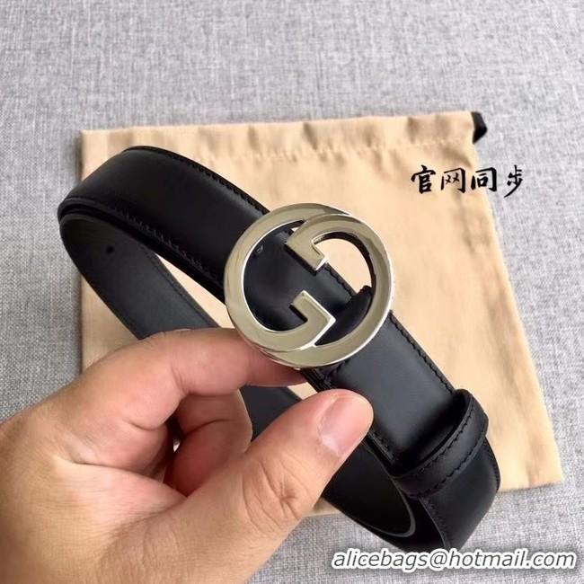 Good Product Gucci Blondie 30MM leather belt 703148-5