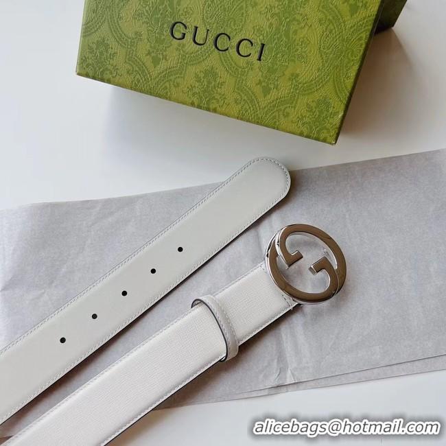 Discount Gucci Blondie 40MM leather belt 703149