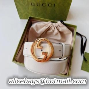 Top Grade Gucci Blondie 40MM leather belt 703149-1