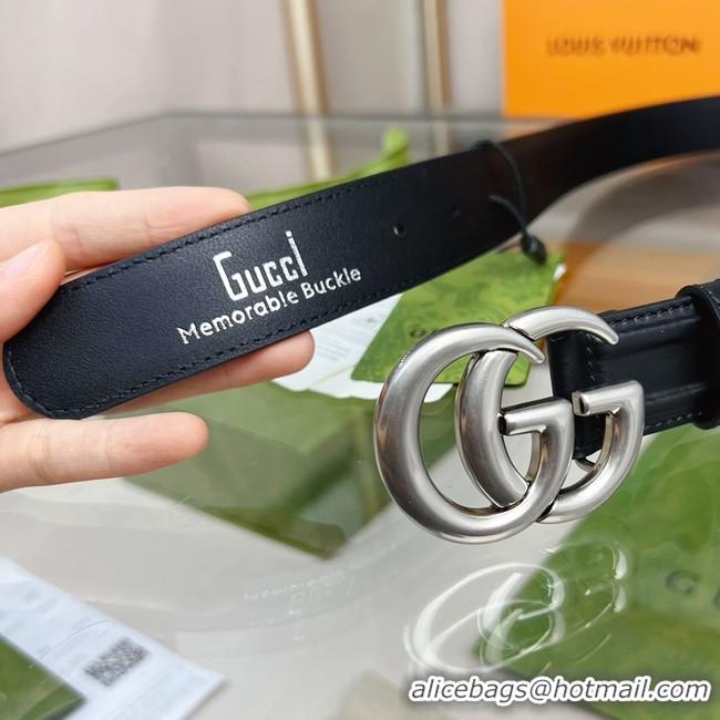 Shop Duplicate Gucci Belt with G buckle 709951-4