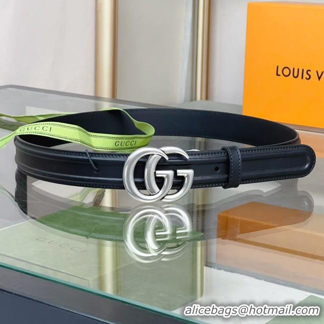 Shop Duplicate Gucci Belt with G buckle 709951-4