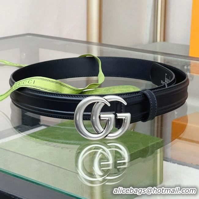 Shop Duplicate Gucci Belt with G buckle 709951-4