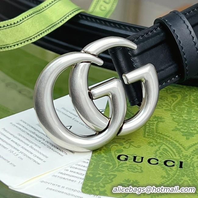 Shop Duplicate Gucci Belt with G buckle 709951-4