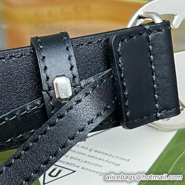 Shop Duplicate Gucci Belt with G buckle 709951-4