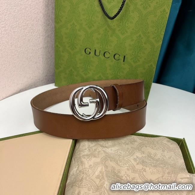 Best Product Gucci Blondie 40MM leather belt 709952-1