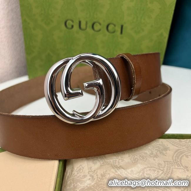 Best Product Gucci Blondie 40MM leather belt 709952-1