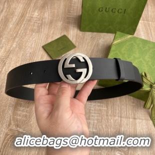 Purchase Gucci Leather Belt 7104-8