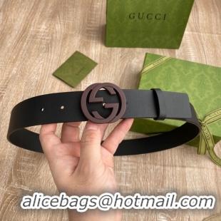 Perfect Gucci Leather Belt 7104-9