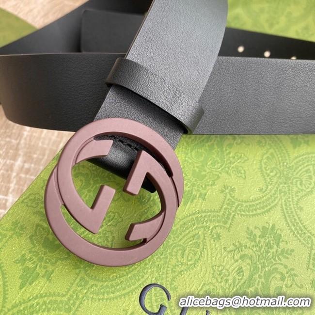 Perfect Gucci Leather Belt 7104-9