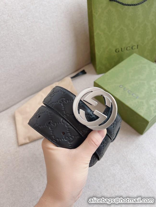 Sumptuous Gucci Leather Belt 7104-16