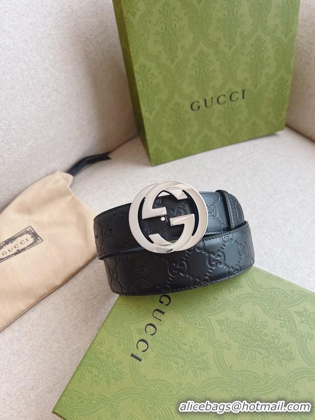 Sumptuous Gucci Leather Belt 7104-16