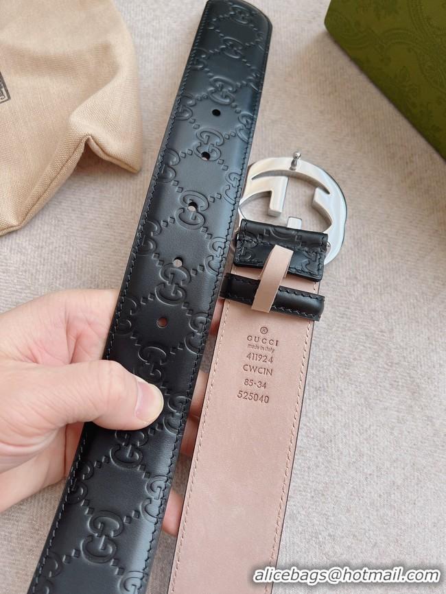 Duplicate Gucci Leather Belt 7104-17