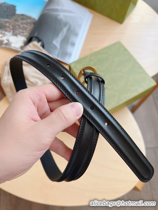 Sophisticated Gucci 25MM Leather Belt 7105-1