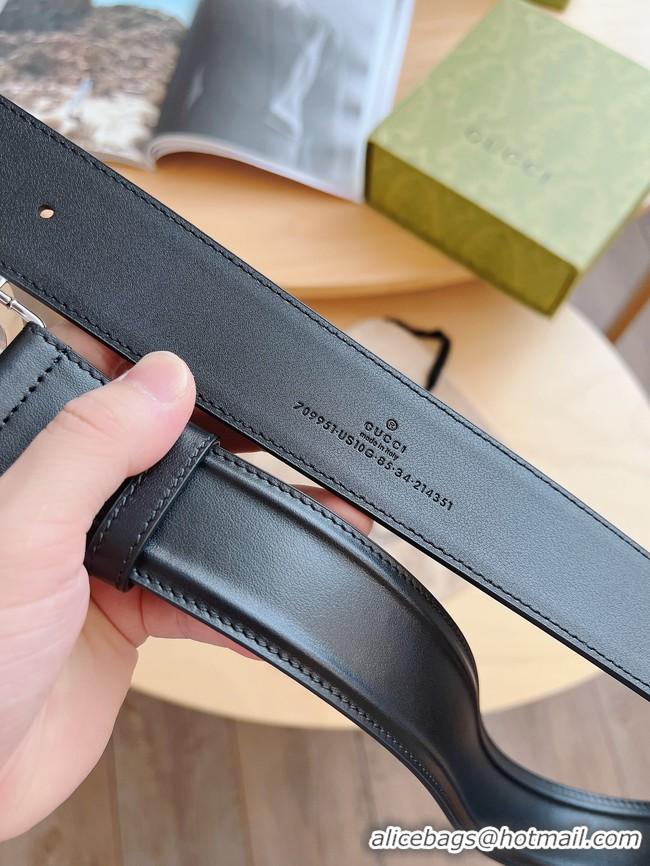 Good Product Gucci 40MM Leather Belt 7106-1