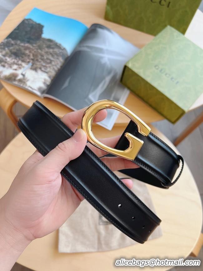 Luxury Gucci 40MM Leather Belt 7106-3