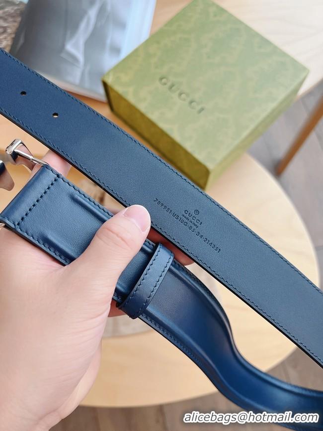 Discount Gucci 40MM Leather Belt 7106-4